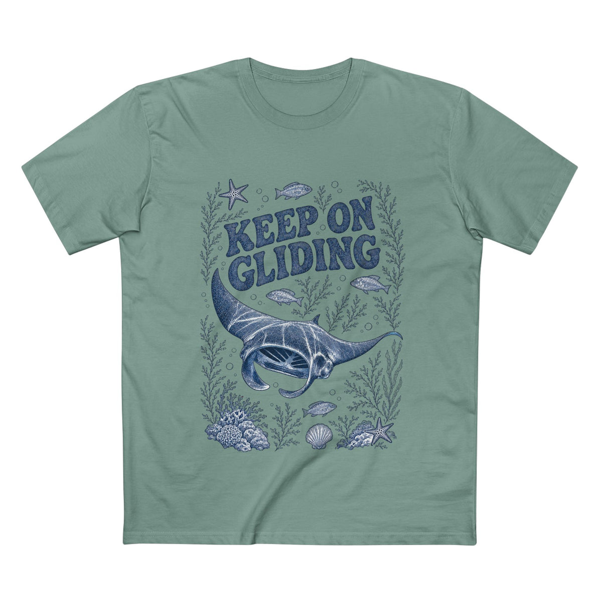 CIX Coastal Manta Ray T-Shirt