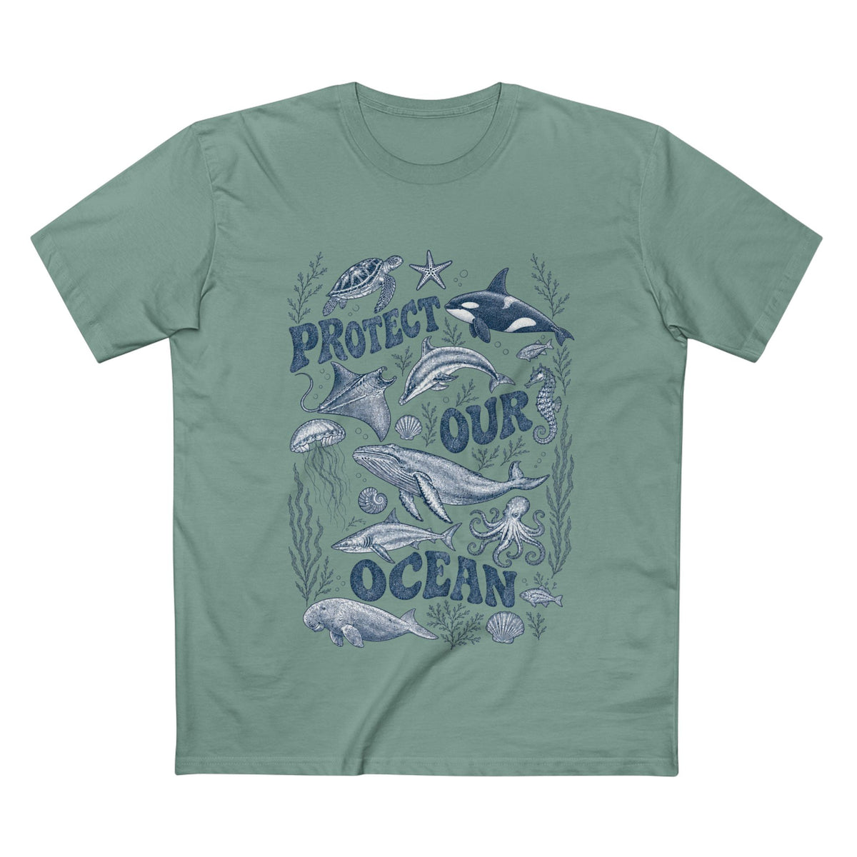 CIX Coastal Protect our ocean T-Shirt