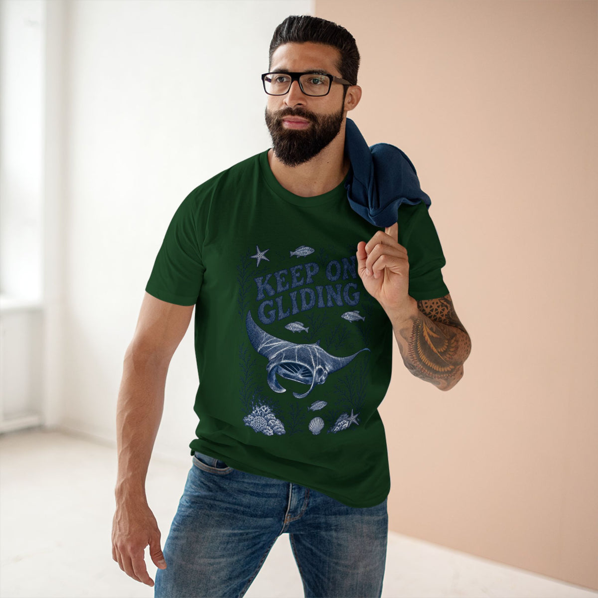 CIX Coastal Manta Ray T-Shirt