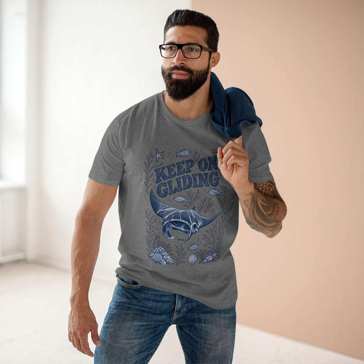 CIX Coastal Manta Ray T-Shirt