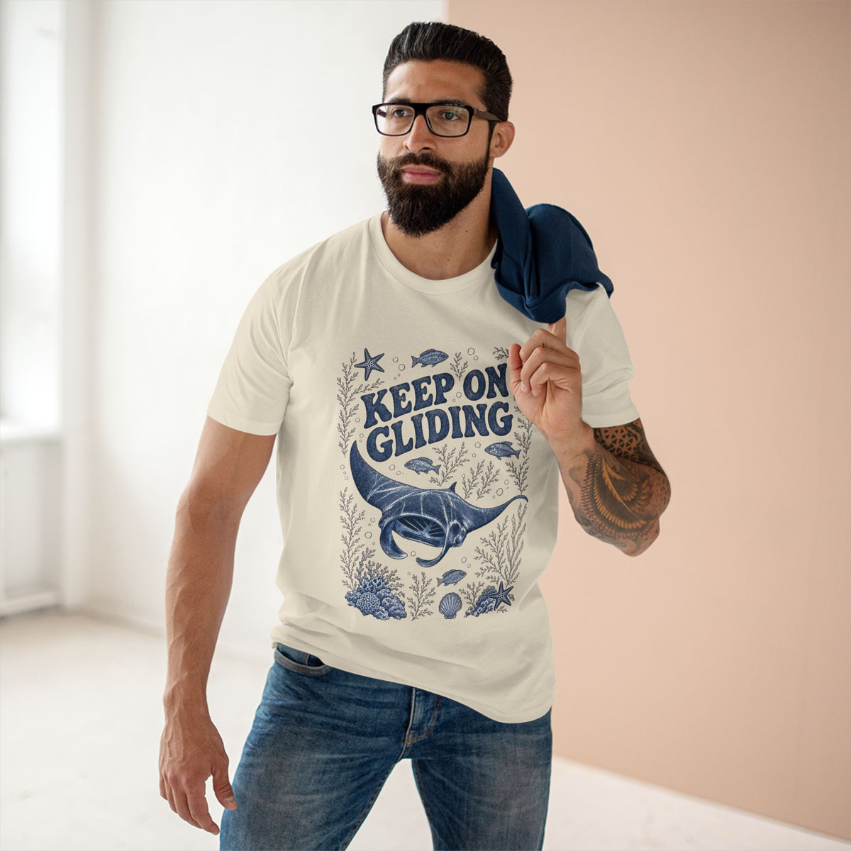 CIX Coastal Manta Ray T-Shirt