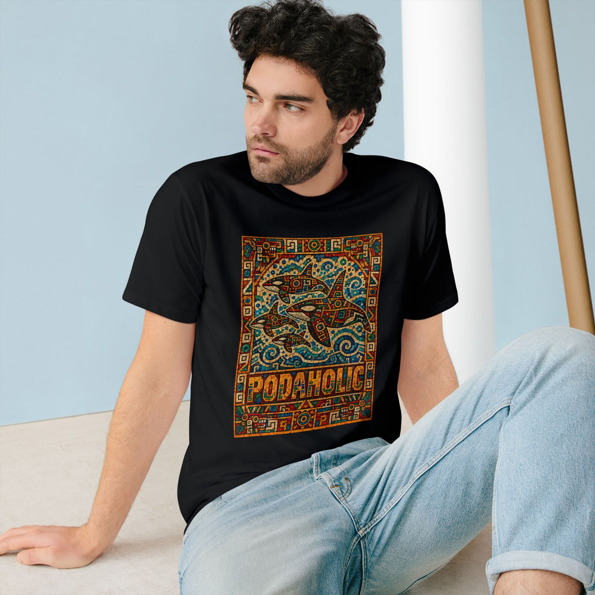 CIX Coastal Aztec Orca Pod Organic T-shirt