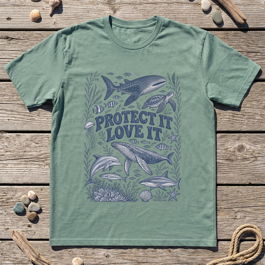 CIX Coastal Protect it - Love it T-Shirt