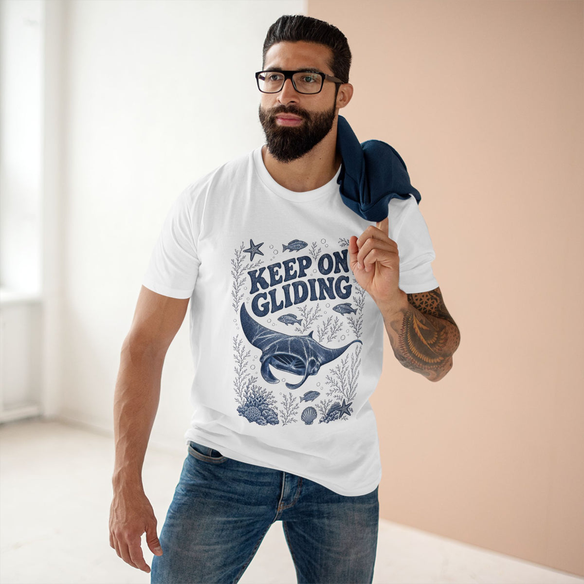 CIX Coastal Manta Ray T-Shirt