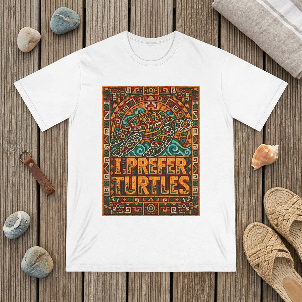 CIX Coastal Aztec Turtle Organic T-shirt